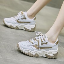 뮤베아 여성용 플랫폼 어글리 통굽 운동화 WS717