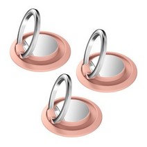 위드웍스 심플 휴대폰 컬러 핑거링, 핑크, 3개