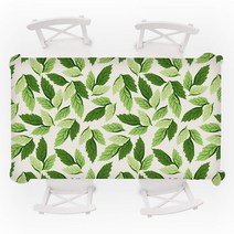 마켓에이 플렌츠 프린팅 린넨 식탁보, TYPE2, 140 x 220 cm