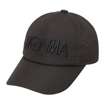 혼마 골프 캡 HMGC017R903, 700 BLACK