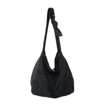 JCP 꼬임 스트랩 데님 숄더백