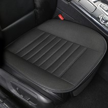 리버폭스 앞좌석 매쉬 여름용 시트커버 차량용 방석, 블랙, 2개