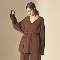 아템포 여성용 라운지 니트 숏로브