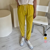 세컨그라운드 여성용 밴딩 조거 팬츠