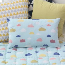 보떼하우스 캠핑 베개커버, 파스텔구름