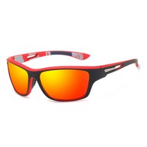 블랙스완 스포츠 편광 선글라스, RED BLACK + RED