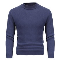 마켓A 남성용 스탠다드 하프넥 니트 티