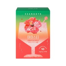 쌍계명차 히비스커스 애플 아이스티 10p, 10g, 1개