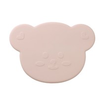 그로미미 유아용 실리콘 흡착 식판, 베이비핑크