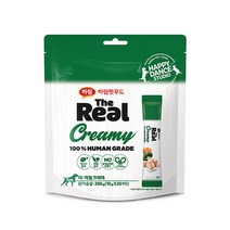 하림더리얼 강아지 크리미 닭가슴살 파우치 10g x 25p, 닭고기, 1개