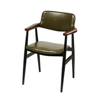 프리덤 목재 의자 B, 카키, 1개