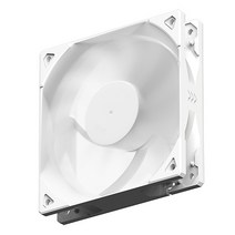 Coms 쿨러 케이스용 120mm 4핀 3핀 White LED Cooler Case Fan 쿨러팬 4Pin 3Pin
