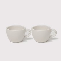 호레카 2호 받침없는 커피잔 225ml, 화이트, 2개