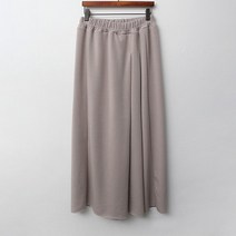 티탁 여성용 데일리 3핀턱 치마바지