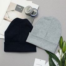 비단길 아동용 마리나 심플 골지 비니 2종 세트