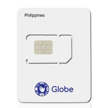 심통 Globe 필리핀 유심칩, 15일, 5GB 소진후 정지