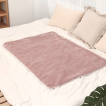 리얼 후리스 양면 극세사 블랭킷 인디핑크 M