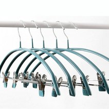 라라미즈 아치형 바지걸이 B05, 민트, 5개입