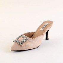 씨엔토 여성용 엘르빈 스웨이드 블로퍼 8cm 2ST13