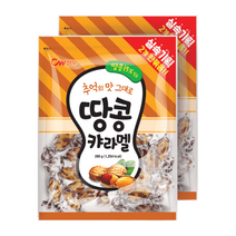 청우식품 땅콩 캬라멜, 280g, 2개