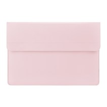 디지털케미 슬림핏 가죽 노트북 파우치 DCP-L, 핑크