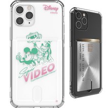 디즈니 익스프레스 유어셀프 투명방탄 카드 휴대폰 케이스