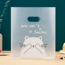 마켓감성 샐러드 디저트 포장 가방 대형, 50개, 타입5 CAT