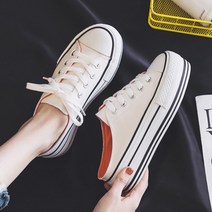 여성용 키높이 캔버스 블로퍼 스니커즈 D8259