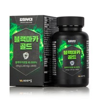 비타민마을 강철부대 젤라틴 공법 블랙마카 골드 198g, 180정, 1개