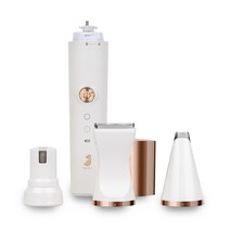 제이포펫 반려동물 그루밍 마스터 이발기 JFP-MC1, 화이트 + 로즈골드, 1세트