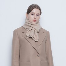 ABON wool knit muffler W182