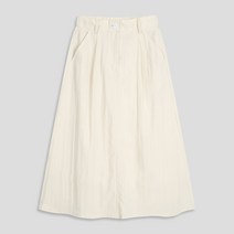 미쏘 여성용 플레어 롱 기장 스커트