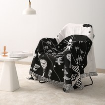 블랙 화이트 블랭킷