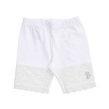 프렌치캣 여아용 WH 레이스 레깅스