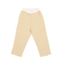 레인보우키즈 아동용 라떼 배색 단가라 팬츠