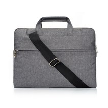 알럽컴 블랙 스트랩 비즈니스 노트북 백, 그레이