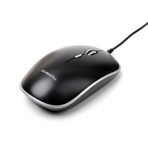 맥스틸 유선 마우스 GM-100U, 블랙
