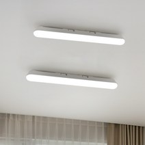 샛별하우스 LG이노텍 소자 사용 심플 LED 일자등 2p