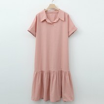 후니네 뷰린 빅사이즈 린넨 임산부 원피스