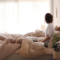 에이트룸 마이크로 번아웃 모노 극세사 이불 풀세트