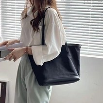 카그 다랑 캔버스 스퀘어 쇼퍼백 + 클러치