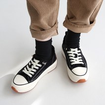 단골언니 여성용 방한 코듀로이 밴딩 키높이 스니커즈 소믈리