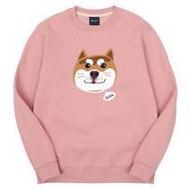 옥스타 시바견 기모 맨투맨