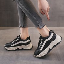 콤마슈 여성용 데일리 캐주얼 스니커즈 경량 키높이 운동화 RT5632