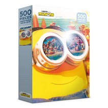 미니언즈 즐거운 여름 휴가 직소퍼즐 AL5321, 500피스, 혼합색상