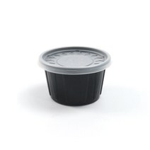 포장대장 105파이 원형용기 검정 대 HG233, 1개입, 100개