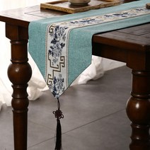 빈티지 테이블 러너 Q133, 타입5, 30 x 180 cm
