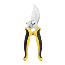 오렌지닷컴 과수원 가지치기 전지 가위 옐로, 1개