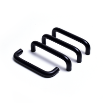 손잡이세상 14파이 디제이 2구 가구손잡이 블랙 P128, 4개