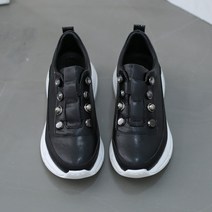 여성용 큐빅애착 슬립온 4cm 927K10
